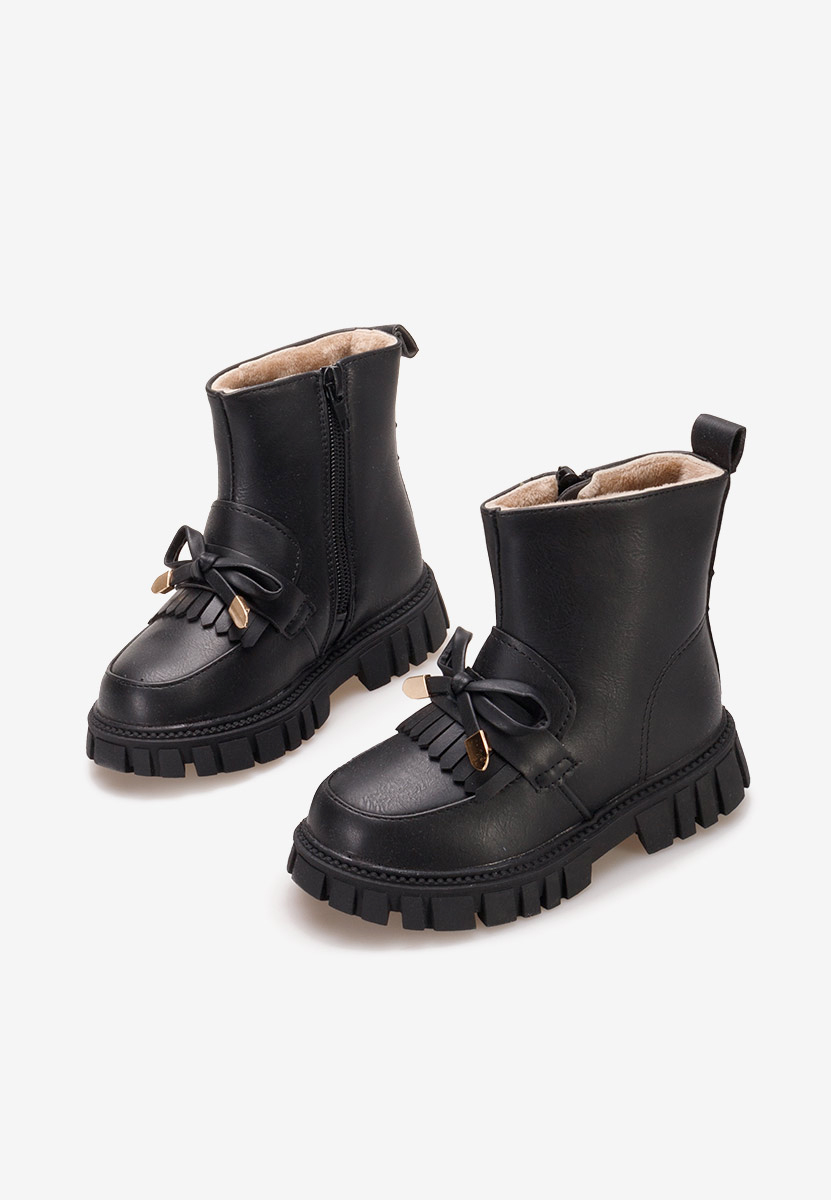 Bottines filles noires Eliss