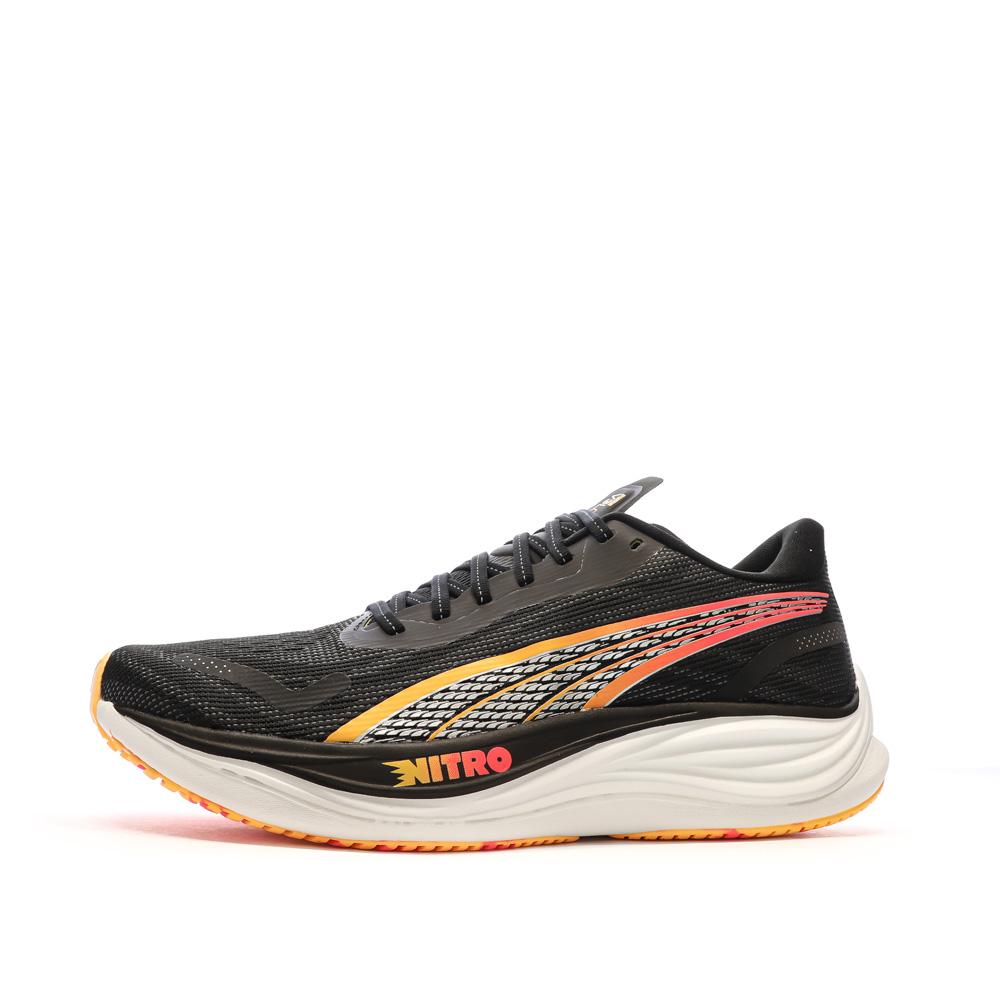 Puma Chaussures de running Noires/Orange Homme Puma Velocity