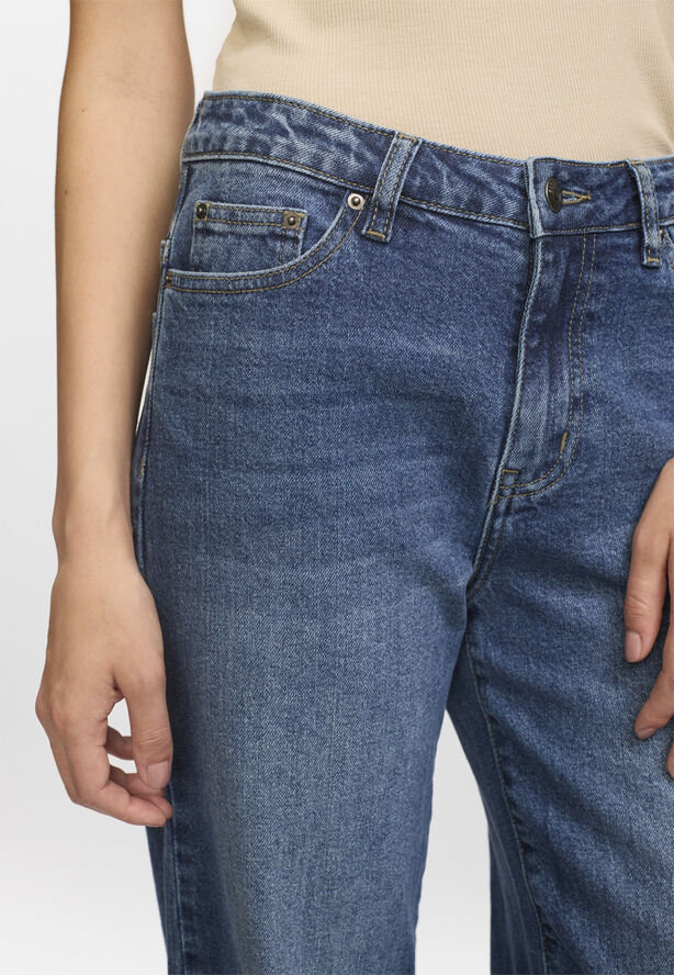 Soft Rebels SRWilla Midwaist Wide Jeans Imagine dark blue