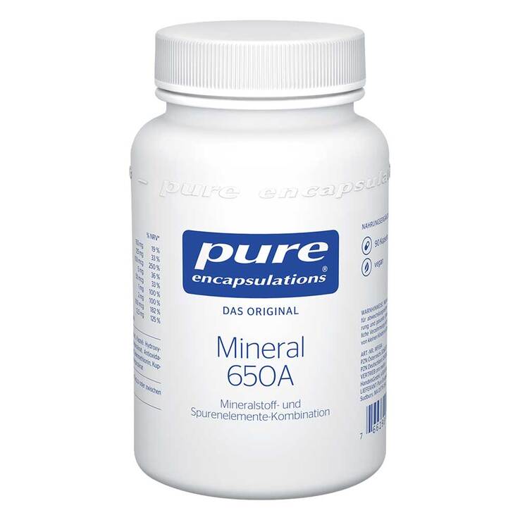 Pure Encapsulations Mineral 650A Kapseln, 90 St