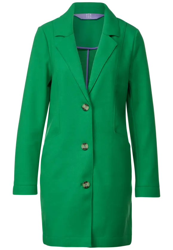 Cosy Übergangsmantel - arty green
