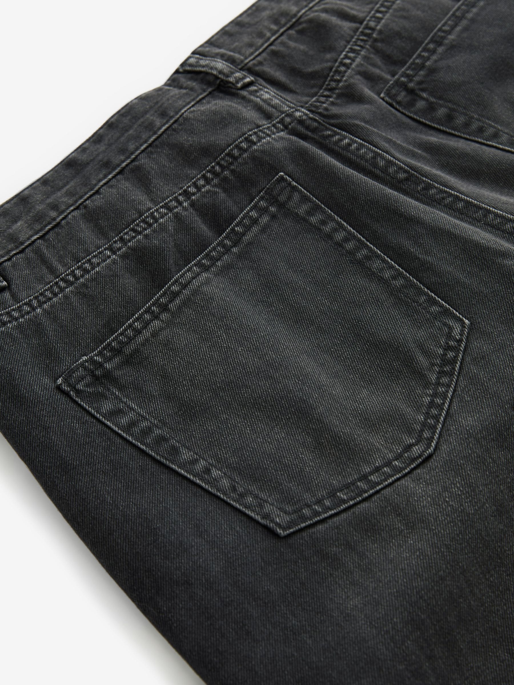 Zwart gewassen - 100% katoenen authentic jeans