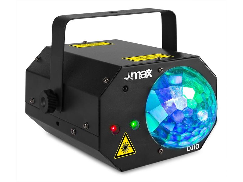 MAX Lichteffekt DJ10 Jelly Moon Jelly Moon mit rotem und grünem Laser
