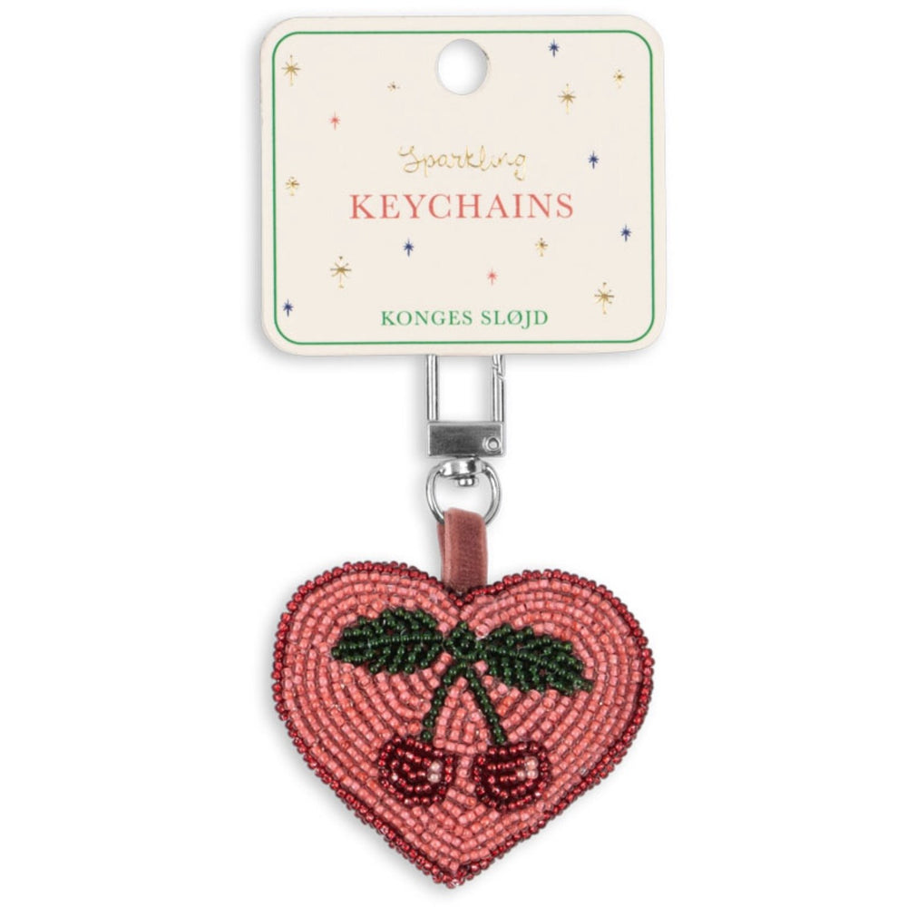 Køb Konges Sløjd Cherry Beaded Key Chain