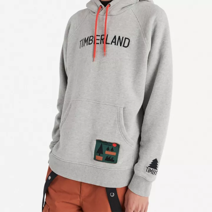 Sweat à capuche Timberland x Nina Chanel Abney en gris