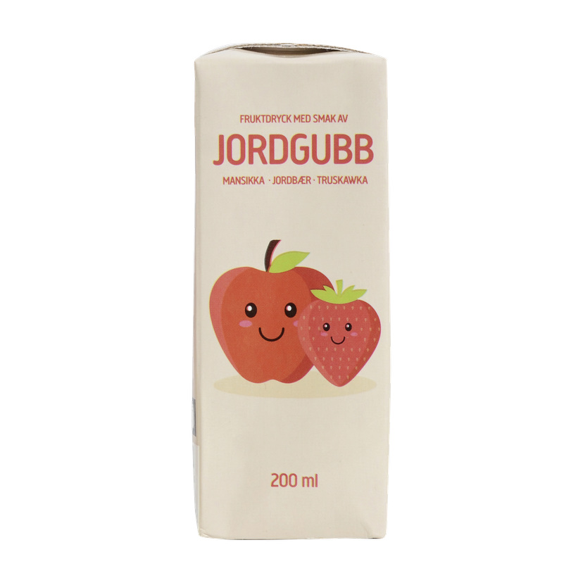 Fruktdrikk jordbær 10-pk 200 ml