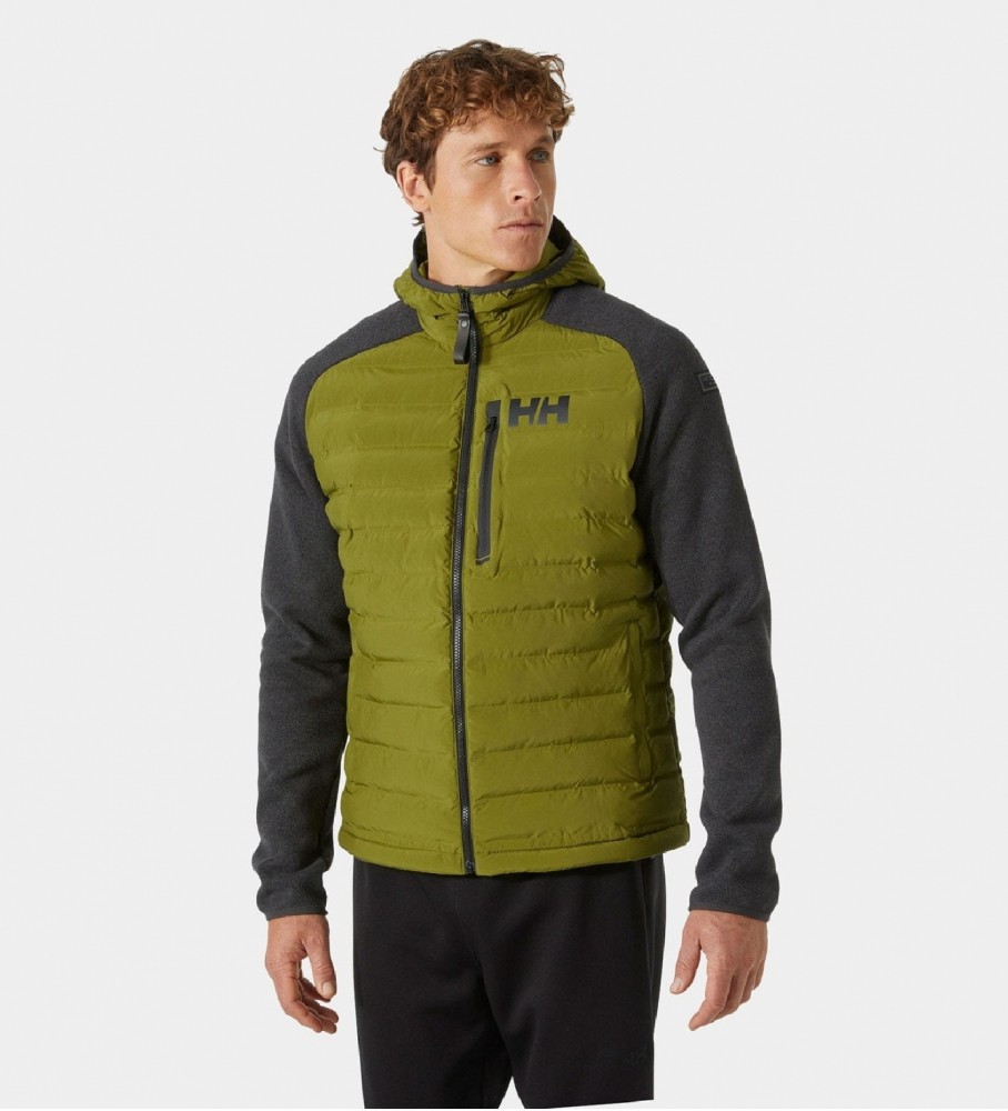 Jaqueta Helly Hansen Hybrid Isolada Verde Oceano Ártico