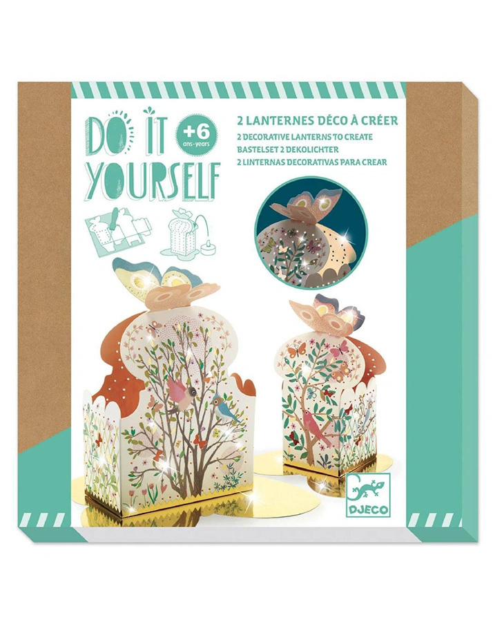 Dekolichter-Bastelset DO IT YOURSELF – DÄMMERLICHT in bunt