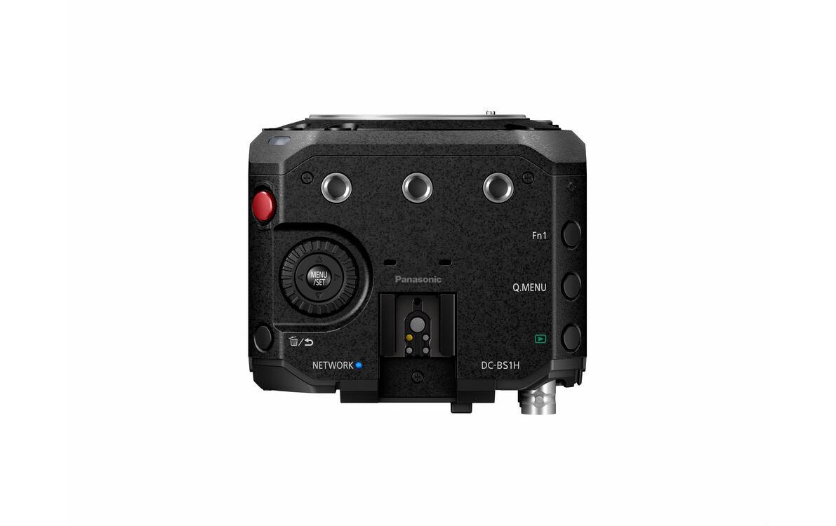 Videokamera DC-BS1HE<br>Spiegellose Kino- und Live-Vollformatkamera im Box-Style mit kompaktem Gehäuse sowie 10-Bit-Video mit 6K/24p bzw. 5.9K/30p und unbegrenzter Aufnahmezeit