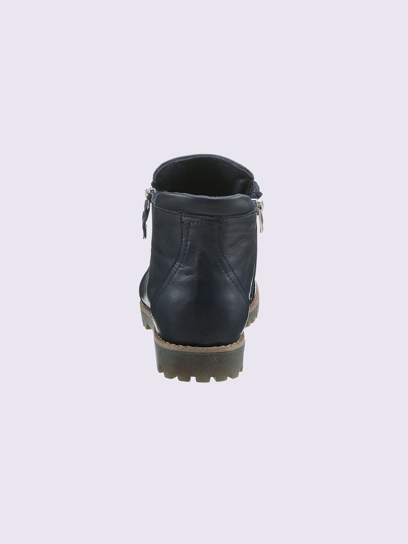 Bottine courte cuir nappa de vache