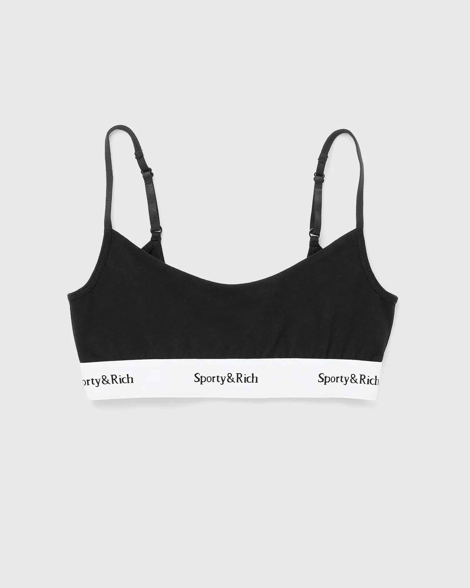 Sporty & Rich Serif Logo Bralette