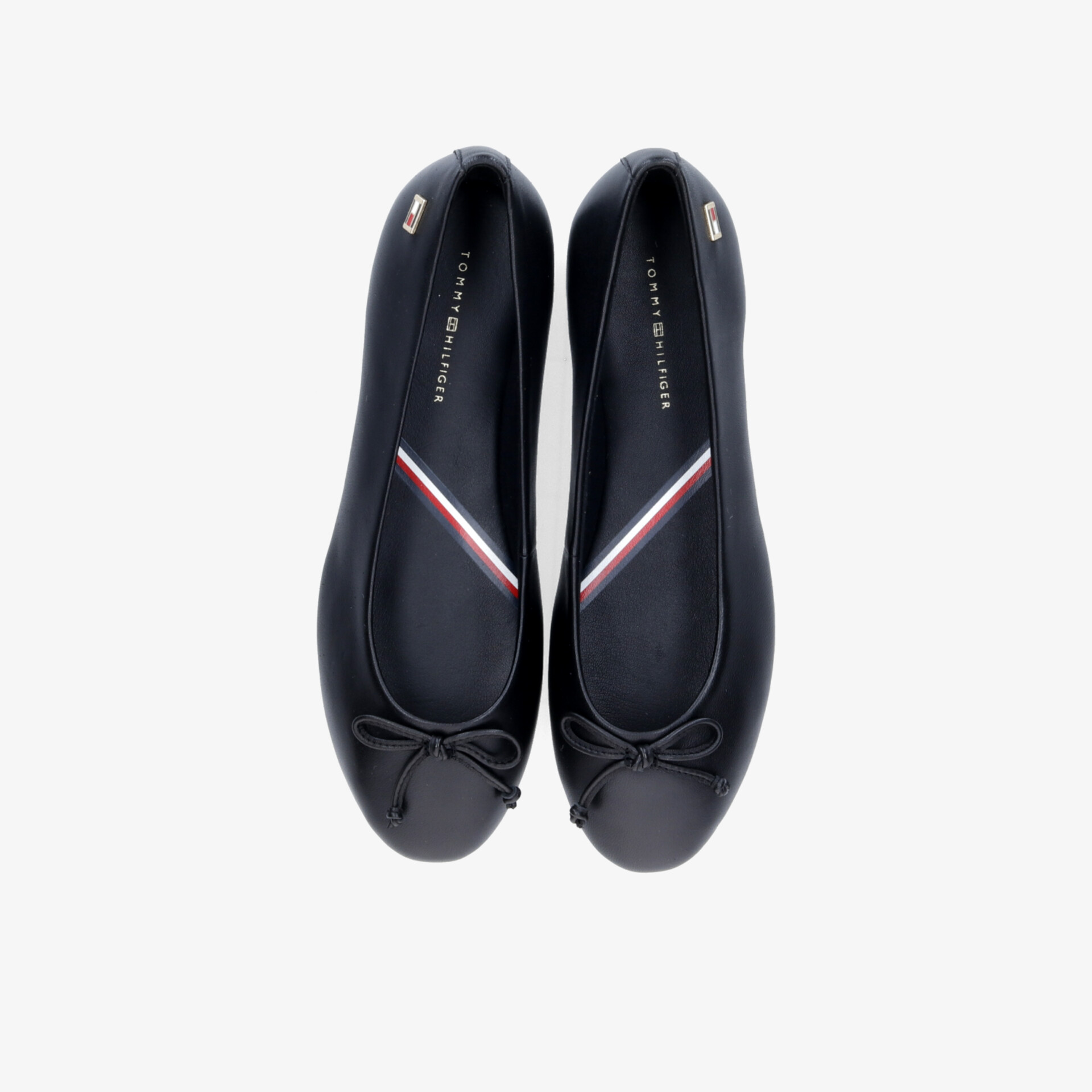 TOMMY HILFIGER Damen Ballerinas schwarz