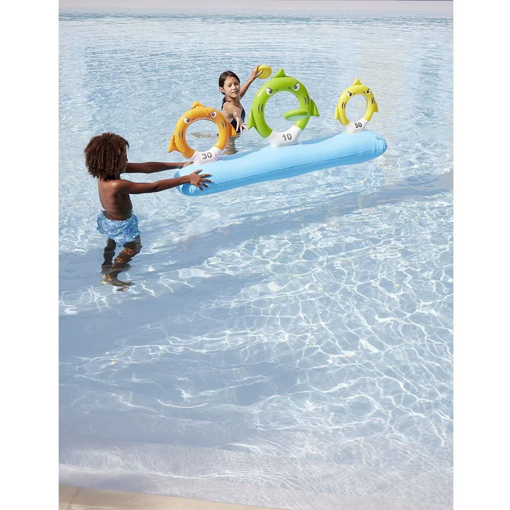 Jeu de cible requin gonflable