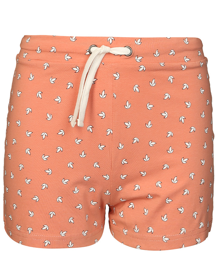 Shorts SUMMER LEAF AOP in terracotta
