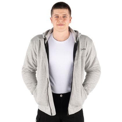 Sweat moto DXR FLEEZ - Gris
