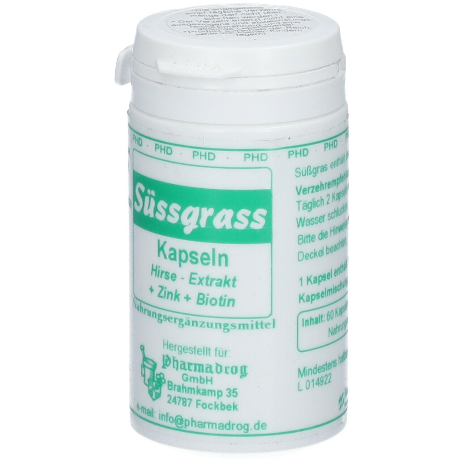 Süssgras Kapseln