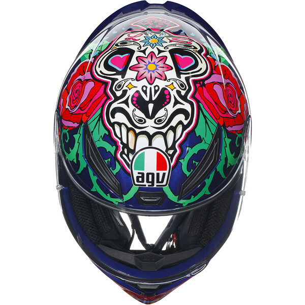 AGV - Casque K1 S Salom Bleu / Rose / Rouge / Vert