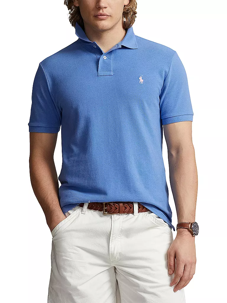 POLO RALPH LAUREN Poloshirt Custom Slim Fit blau