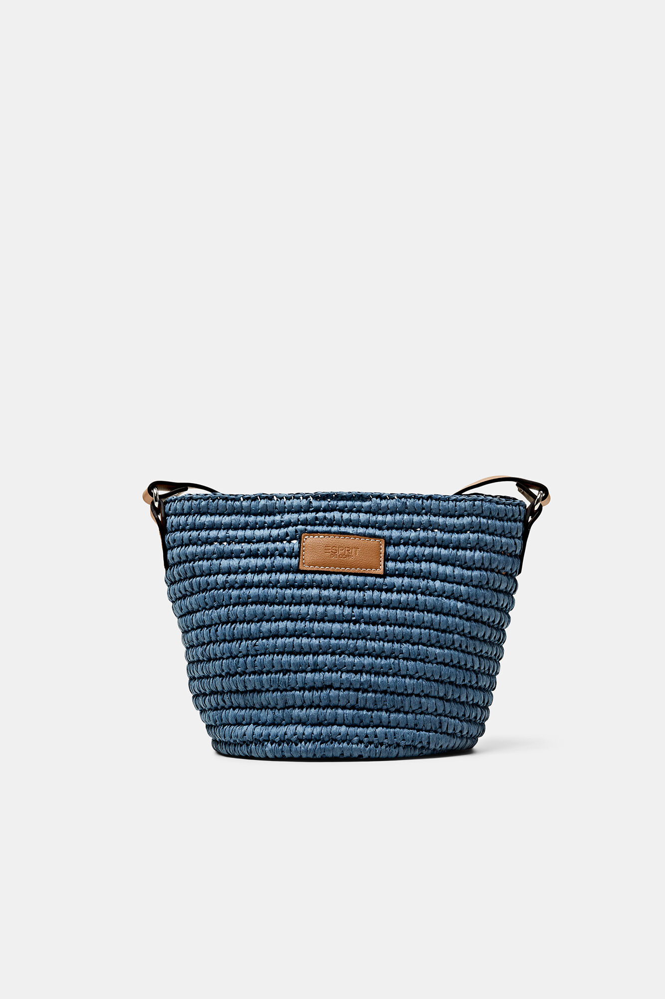 Bolso Shopper tipo bucket papel - Azul