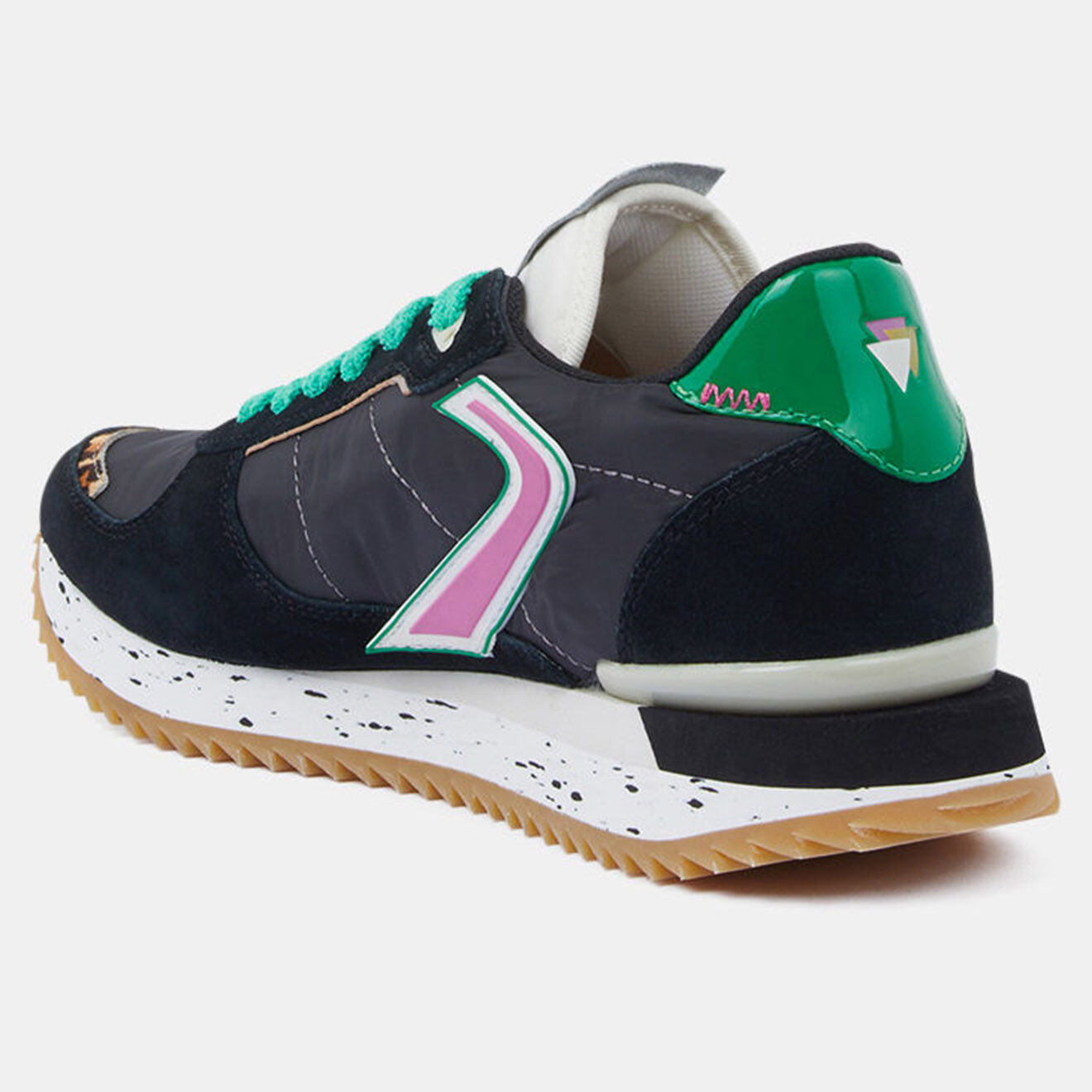 Zero 105 Baskets Running noir/vert