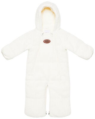 Petite Chérie Blanche Vognpose 2-in-1 Teddy, White