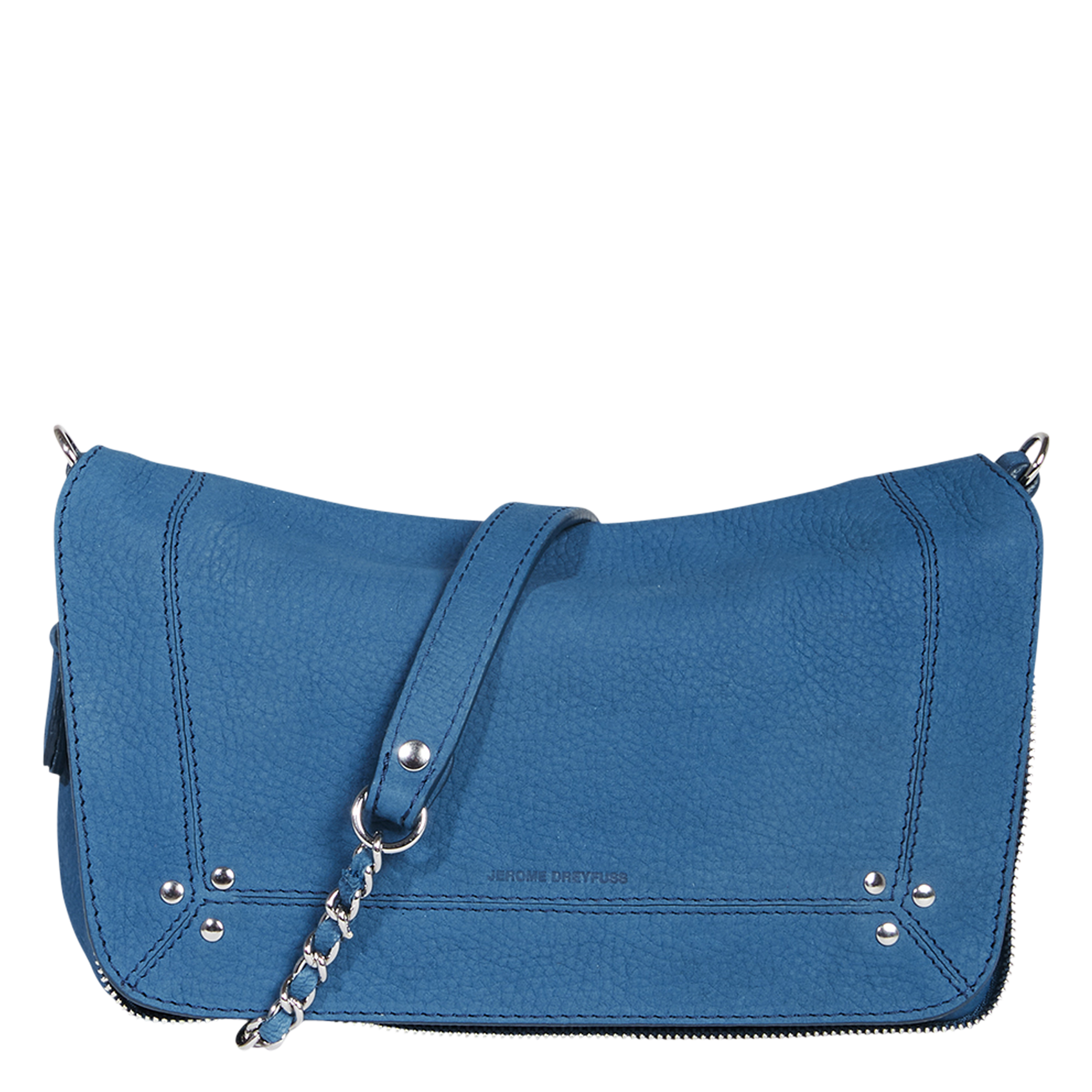 BOBI S - Sac bandoulière en cuir | Bleu