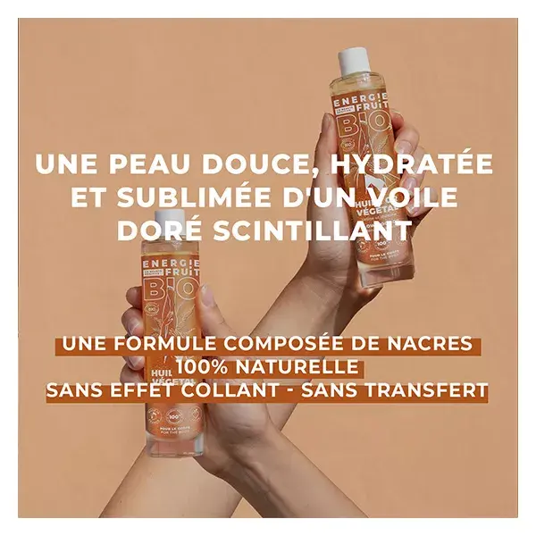 Energie Fruit Corps Mon Huile Ou Vegetal Bio 100ml