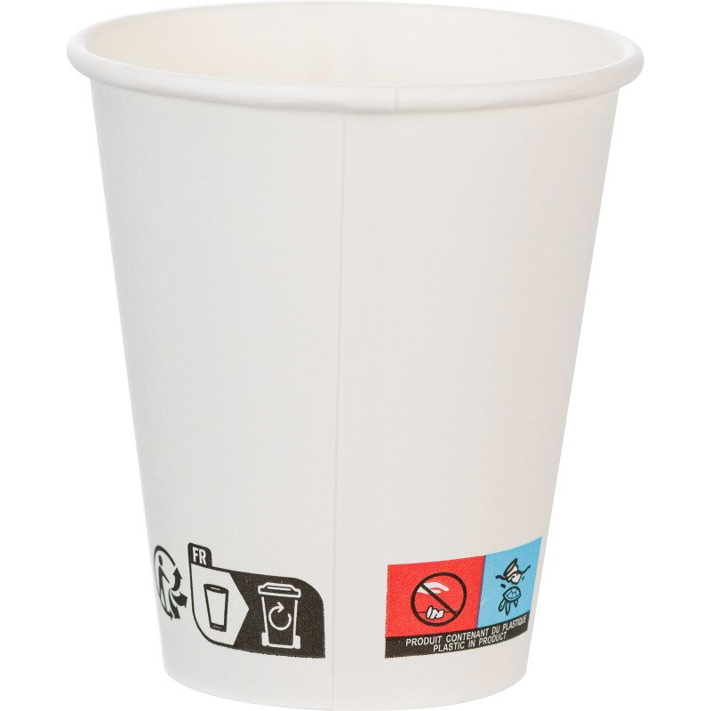 Gobelet en carton 14 cl - Lot de 100