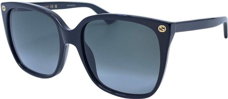 Gucci GG0022S 001 Zonnebril Dames Zwart
