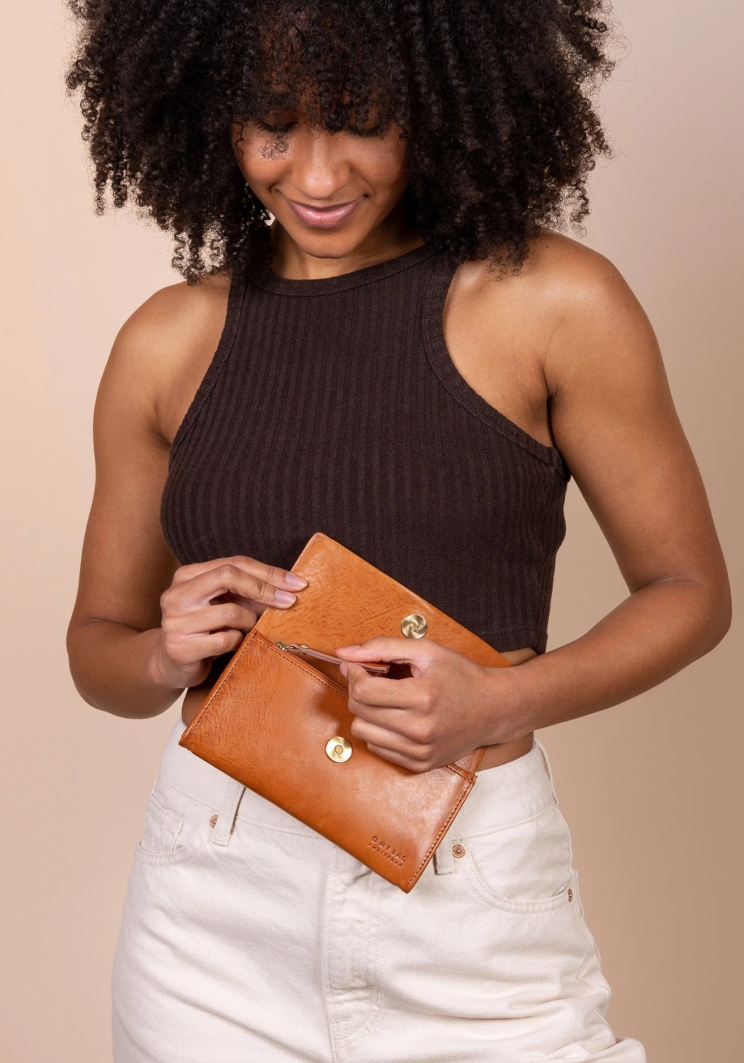 O My Bag Portemonnaie O My Bag Pau's Pouch cocnac