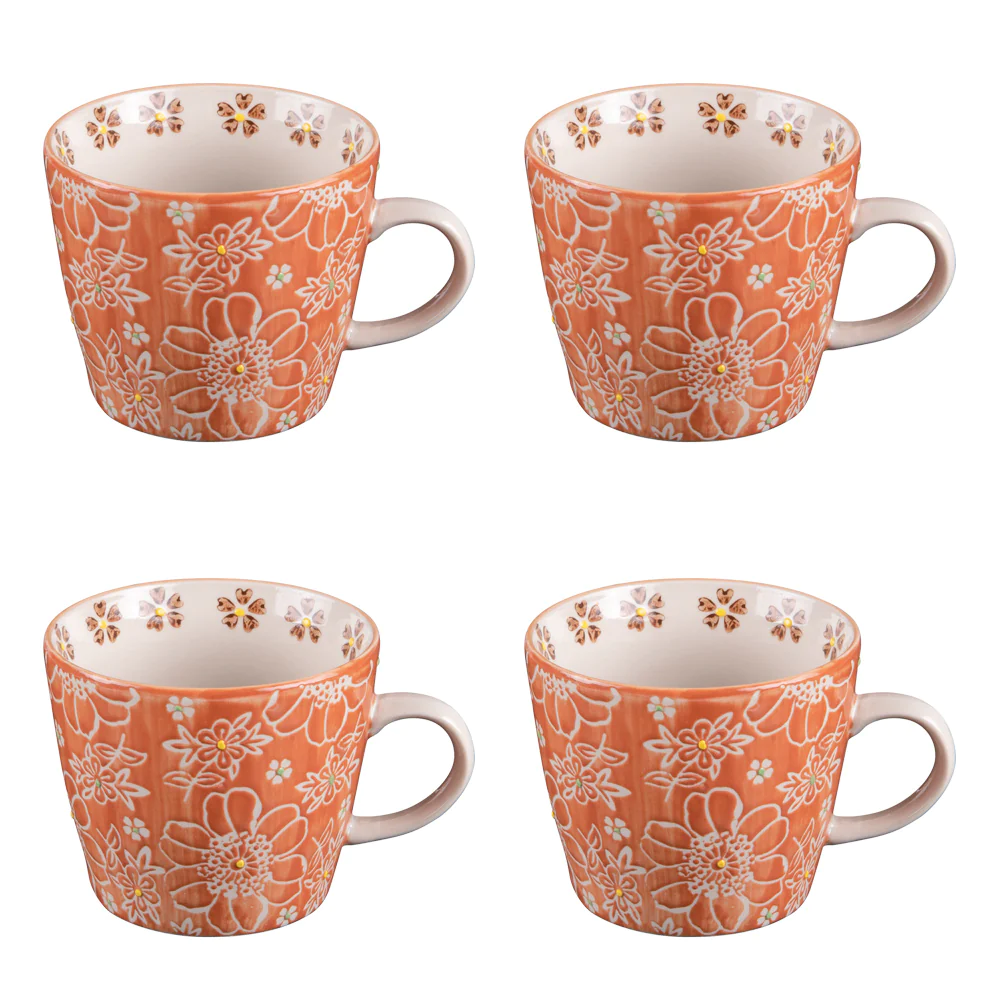 Coffret de 4 tasses Aliya 36 cl Table passion