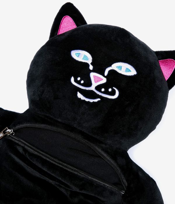 RIPNDIP Lord Nermal Plush Rucksack (black)