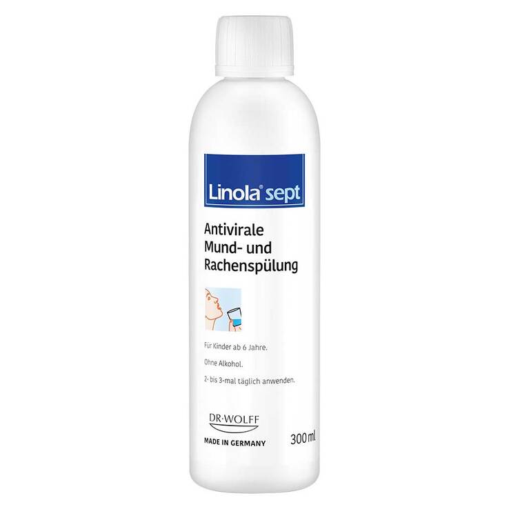 Linola sept Mund- und Rachenspülung, 300 ml