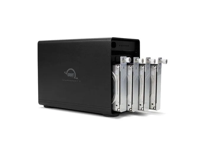 OWC ThunderBay 4 - Harddisk-array - 4 bays (SATA-600) - Thunderbolt 3 (ekstern)