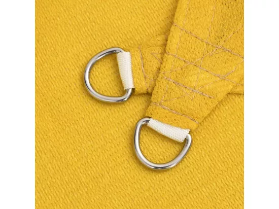 Voile d'ombrage 160 g/m² Jaune 3x5 m PEHD