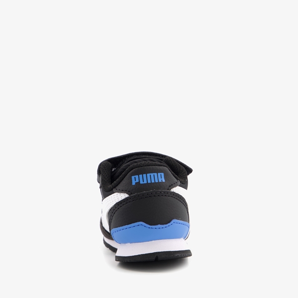 Puma ST Runner V3 kinder sneakers zwart/blauw