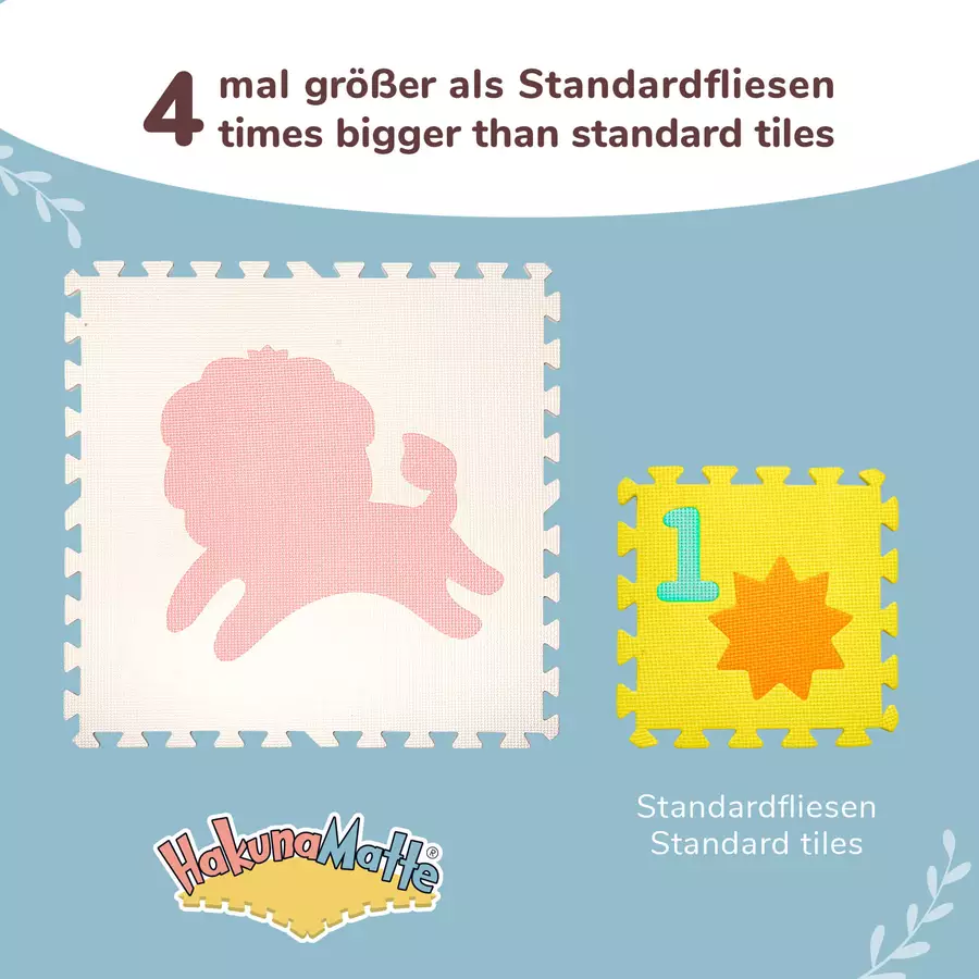 Hakuna Matte XXL Puzzlematte – Afrika 180 x 180 cm