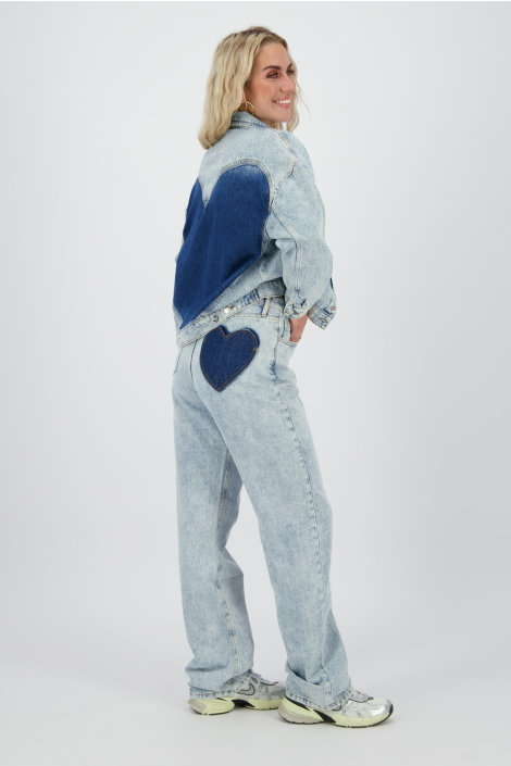 Raizzed blauwe dames jeans