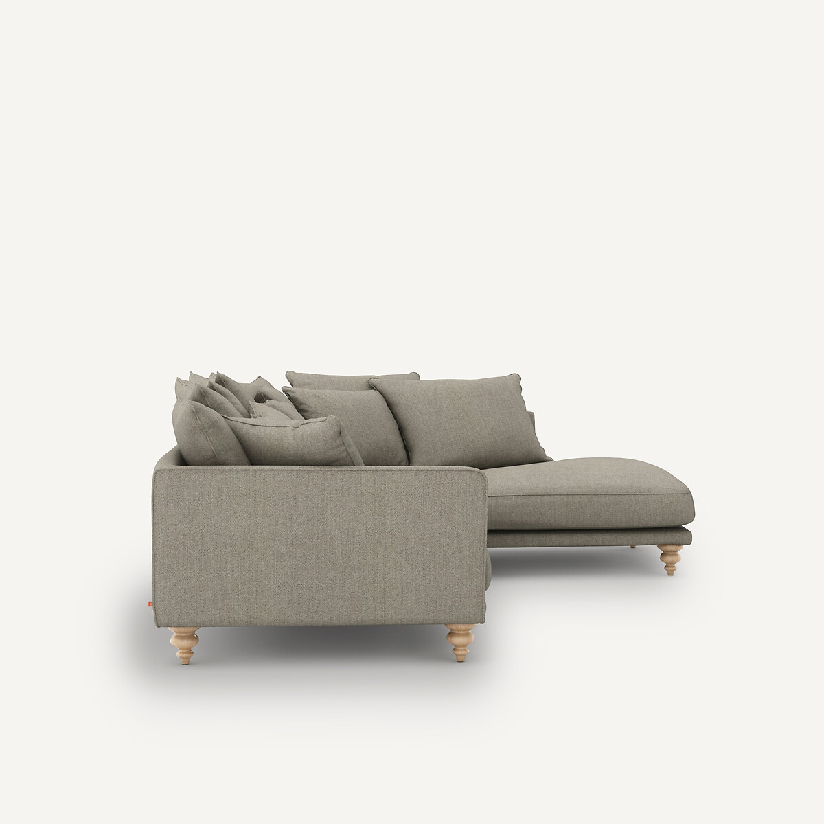 AM.PM<br>Sofá de canto em tweed, Lazare