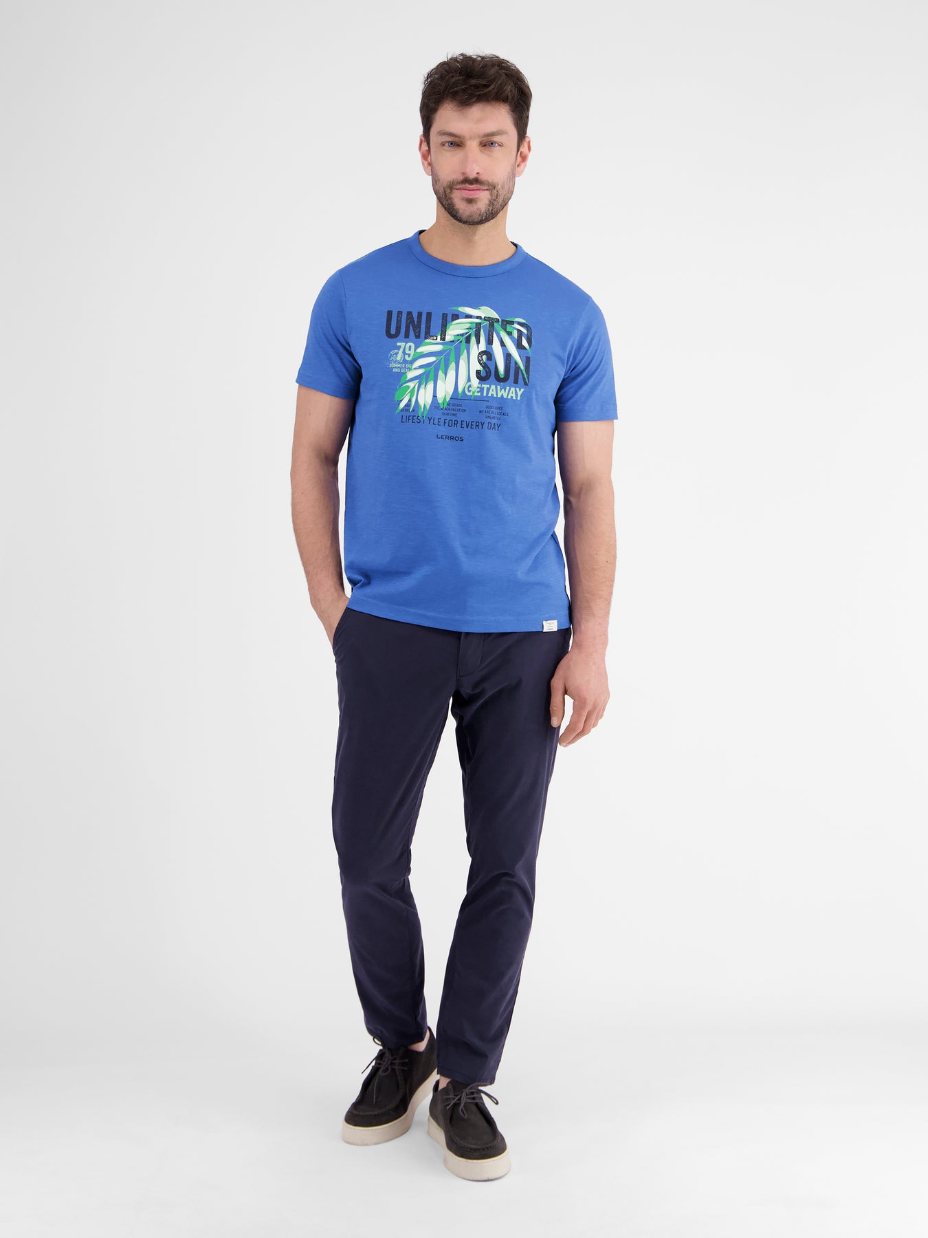 Herren T-Shirt mit Brustprint