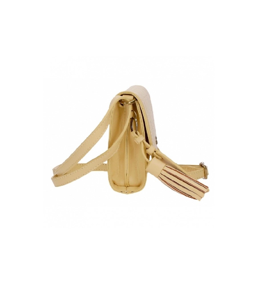Bolsa de ombro amarela Pepe Jeans Naiara - 23x15x5,5cm -