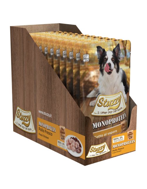 Stuzzy Dog Grain Free Monoprotein Pouch 150 g - Hondenvoer