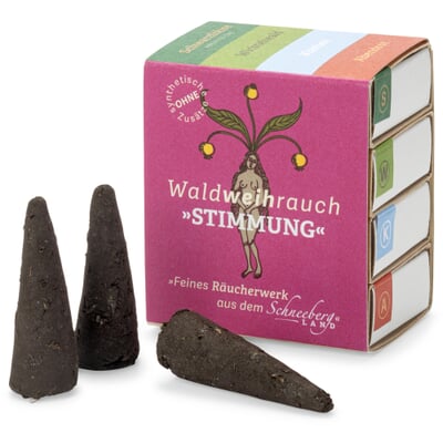 Räucherkegel traditionell, Stimmung