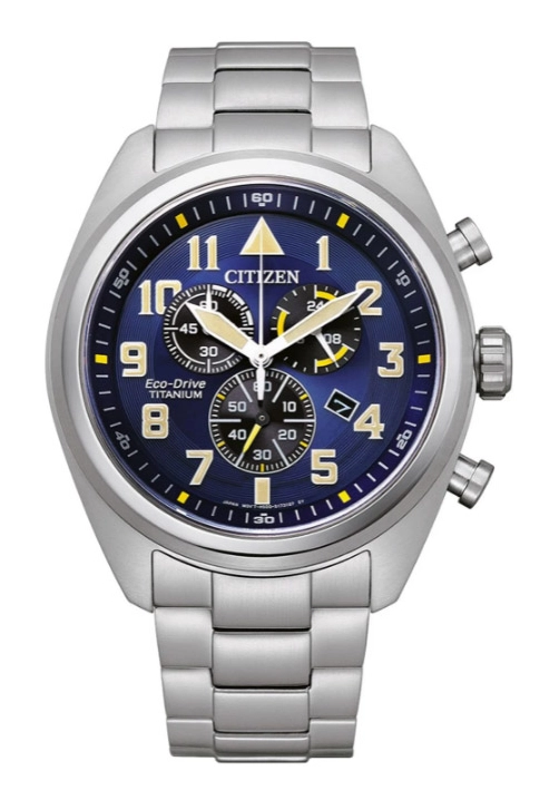 Citizen Eco-Drive Super Titanium Herrenchronograph