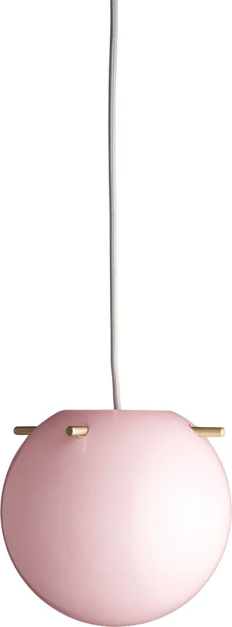 Frandsen Koi Pendant Ø25 EU Opal rose/brass sticks
