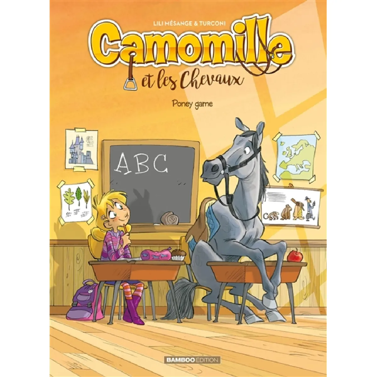 Camomille et les chevaux. Vol. 3. Poney game · Occasion