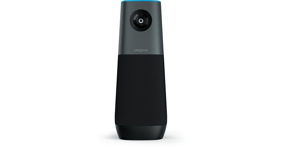 CreativeLive! Meet 4K webcam  (Zwart, 4K, 4 omnidirectionele microfoons)
