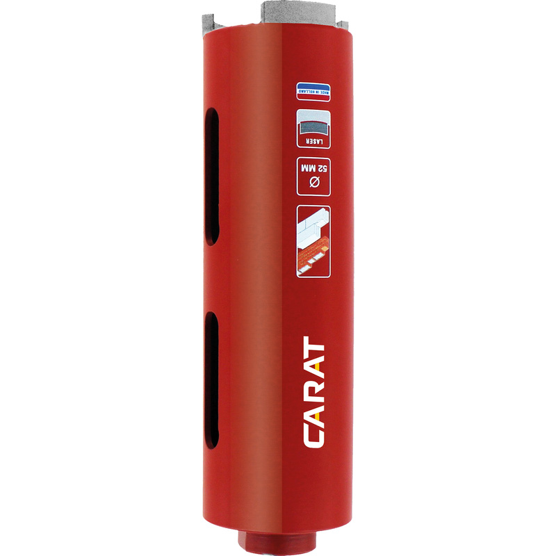 Carat diamond droogboor Ø52x150xM16