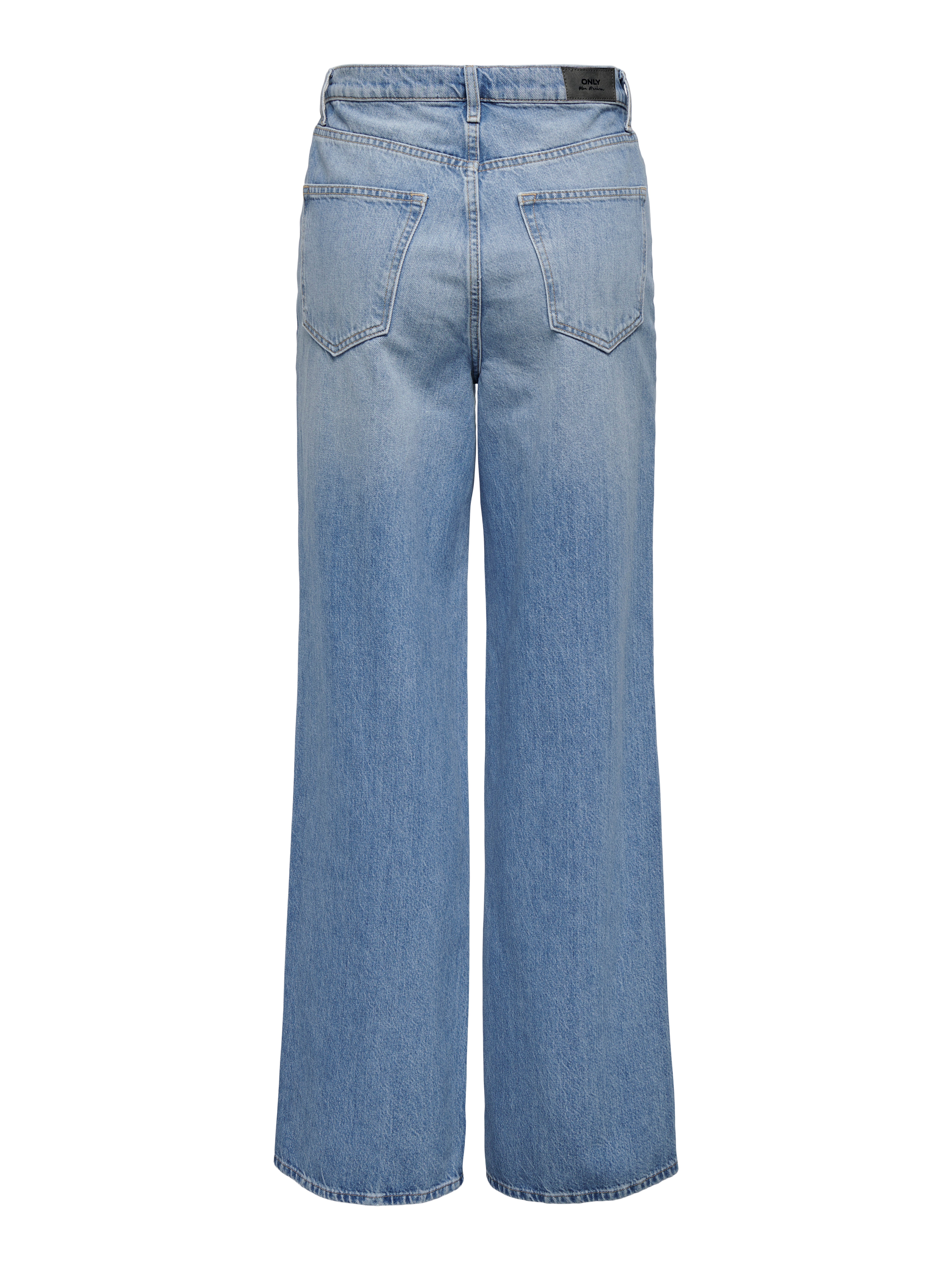 ONLHOPE Hohe Taille Weiter Beinschnitt Jeans Medium Blue Denim