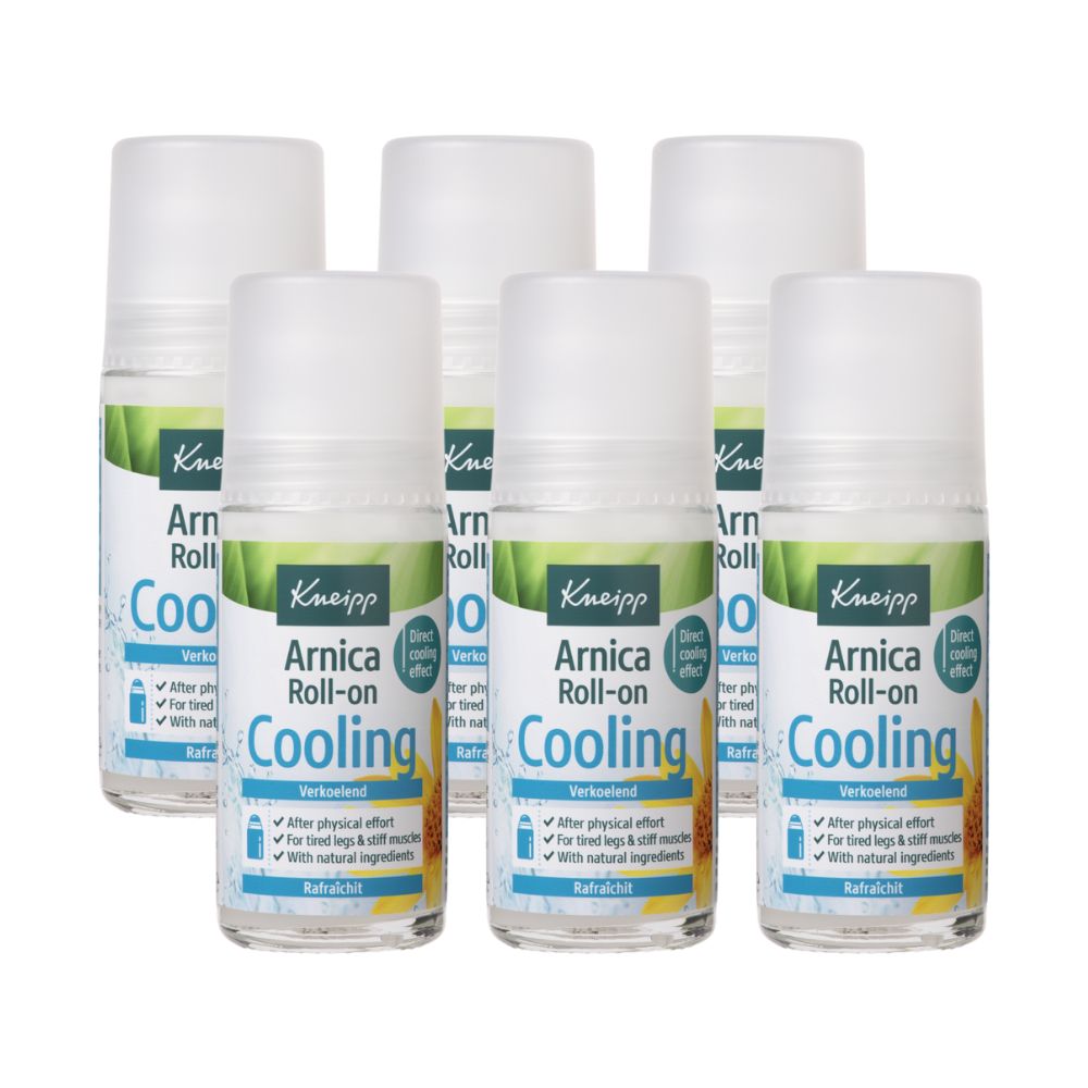 6x Kneipp Arnica Cooling Roll On (50 ml)